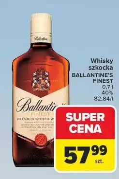 Carrefour Whisky Ballantine's Finest oferta