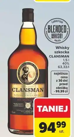 Carrefour Whisky Clansman oferta