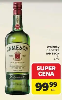 Carrefour Whiskey Jameson oferta