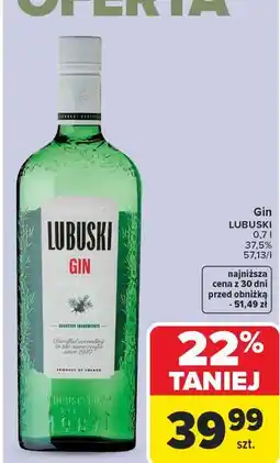 Carrefour Gin Lubuski oferta