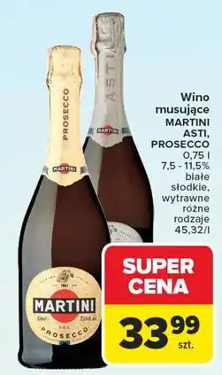 Carrefour Wino Martini Asti oferta