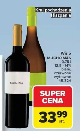 Carrefour Wino Mucho Mas oferta