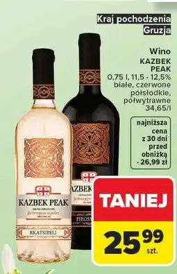 Carrefour Wino Kazbek Peak Pirosmani oferta