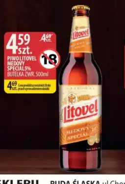 Delisso Delikatesy Piwo Litovel Medovy Special oferta
