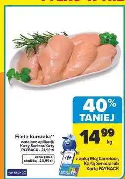 Carrefour Filet z piersi kurczaka oferta