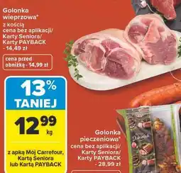 Carrefour Golonka wieprzowa z kością oferta