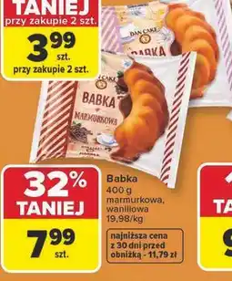 Carrefour Babka waniliowa Dan Cake oferta
