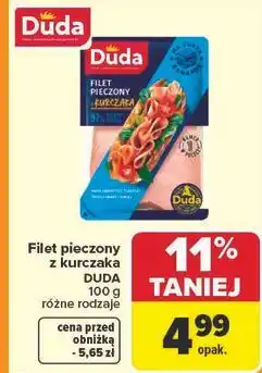 Carrefour Filet pieczony z kurczaka Silesia Duda oferta