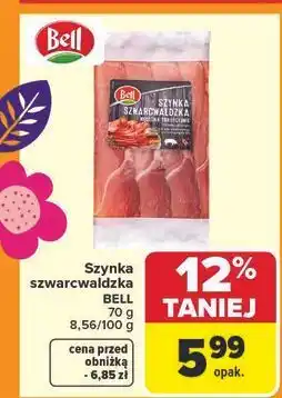 Carrefour Szynka szwarcwaldzka Bell Polska oferta