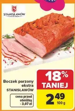 Carrefour Boczek parzony Stanisławów oferta