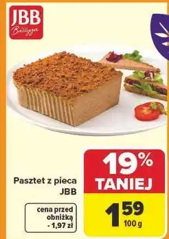 Carrefour Pasztet z pieca Jbb Bałdyga oferta