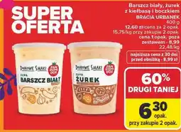 Carrefour Żurek z kiełbasą i boczkiem Pan Pomidor & Co oferta