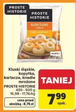 Carrefour Kartacze z mięsem Iglotex Proste Historie oferta