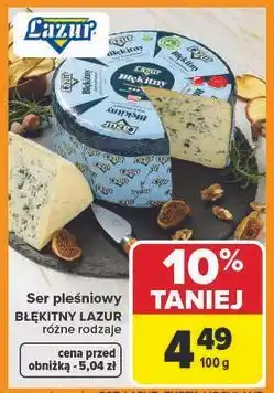 Carrefour Ser błękitny Lazur oferta