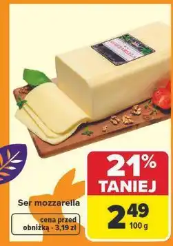 Carrefour Ser mozzarella Podlasiak oferta