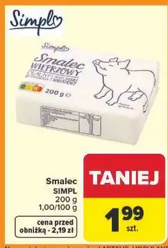 Carrefour Smalec wieprzowy Simpl oferta