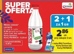 Carrefour Mleko 3.2% Łaciate oferta
