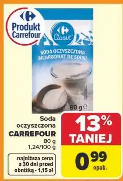 Carrefour Soda oczyszczona Carrefour oferta