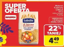 Carrefour Makaron 5-jaj nitki Lubella Jajeczna oferta