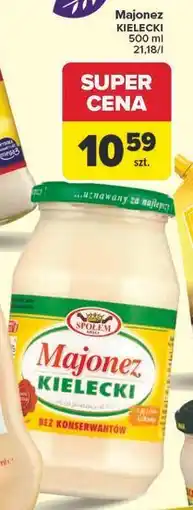 Carrefour Majonez kielecki Społem Kielce oferta