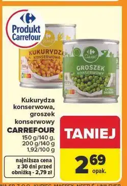 Carrefour Kukurydza słodka Carrefour oferta