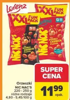 Carrefour Orzeszki barbecue Lorenz Nic Nac's oferta