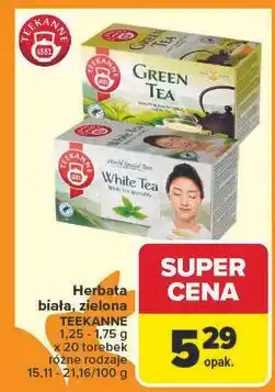 Carrefour Herbata white Teekanne World Special Teas oferta