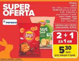 Carrefour Chipsy jogurt z ziołami ogrodowymi Lay's Oven Baked (Prosto Z Pieca) oferta