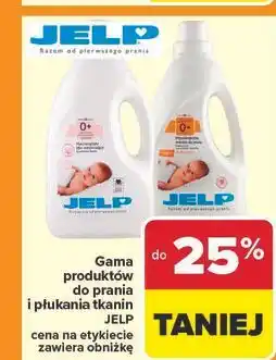 Carrefour Hipoalergiczny płyn zmiękczający do płukania tkanin Jelp 0+ (Dawniej Soft) oferta