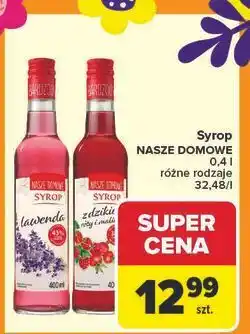 Carrefour Syrop z dzikiej róży i malin Nasze Domowe oferta