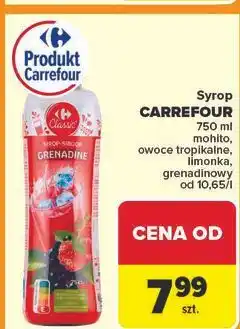Carrefour Syrop grenadine Carrefour oferta