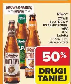 Carrefour Piwo Żywe oferta
