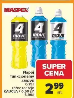 Carrefour Napój multifruit 4Move oferta