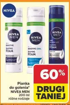 Carrefour Pianka do golenia hydrocare Nivea Men oferta