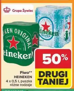 Carrefour Piwo Heineken Silver oferta