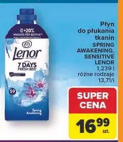 Carrefour Płyn do płukania Lenor Sensitive oferta