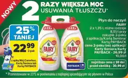 Carrefour Płyn do mycia naczyń lemon Fairy oferta
