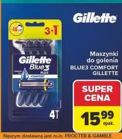 Carrefour Maszynki do golenia Gillette Blue 3 Comfort oferta