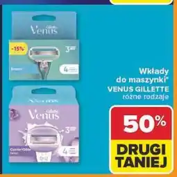 Carrefour Wkłady do maszynki smooth Gillette Venus Sensitive oferta