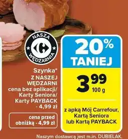 Carrefour Szynka oferta