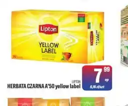 TomiMarkt Herbata czarna Lipton Yellow Label oferta