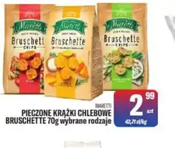 TomiMarkt Maretti Pieczone krążki chlebowe Bruschette oferta