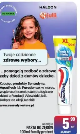 TomiMarkt Aquafresh pasta do zębów oferta