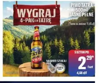 TomiMarkt Piwo Tatra oferta