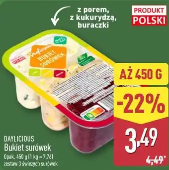 ALDI DAYLICIOUS Bukiet surówek oferta