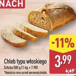 ALDI Chleb typu włoskiego oferta