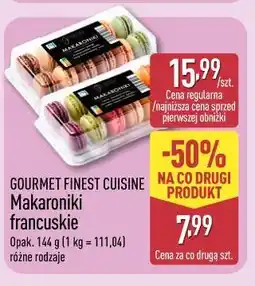 ALDI GOURMET FINEST CUISINE Makaroniki francuskie oferta