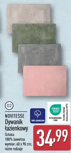 ALDI NOVITESSE Dywanik łazienkowy oferta