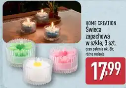ALDI HOME CREATION Świeca zapachowa w szkle, 3 szt oferta