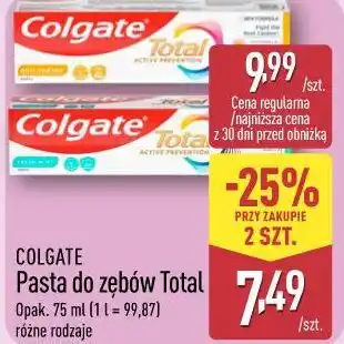 ALDI COLGATE Pasta do zębów Total oferta